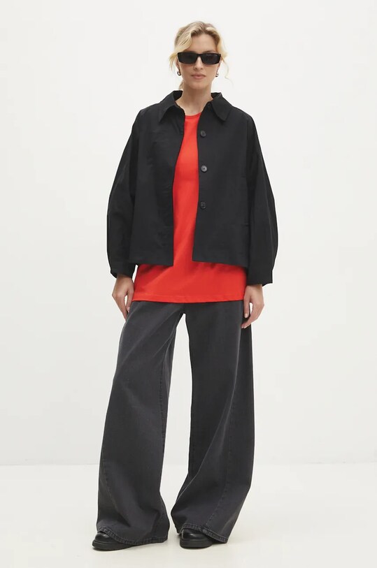 Answear Lab tricou din bumbac 180267.TLK rosu WZ24