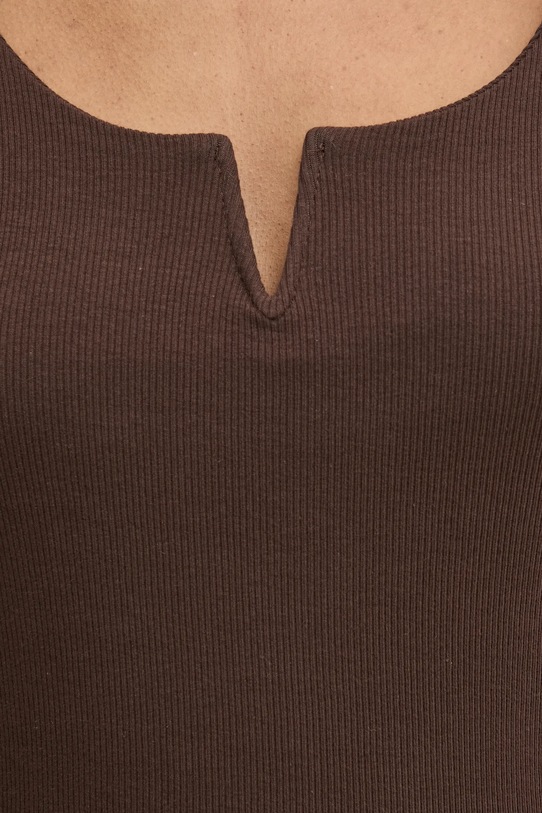 Лонгслив Answear.LAB sng.18.tjs коричневый