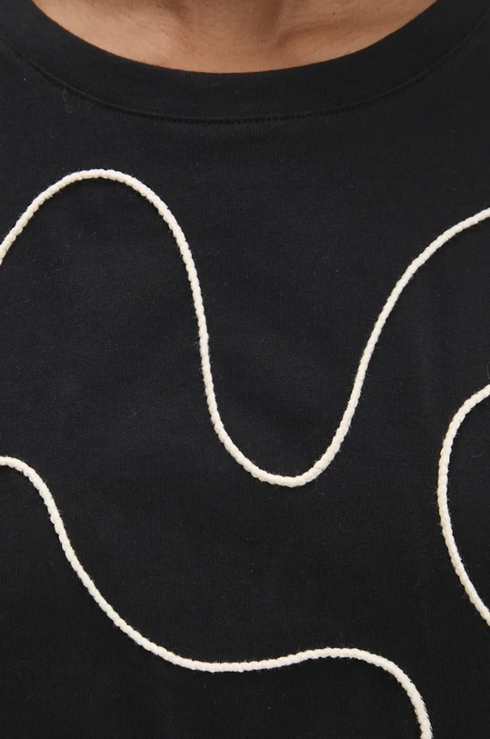 Answear Lab tricou din bumbac 20034.TLK negru