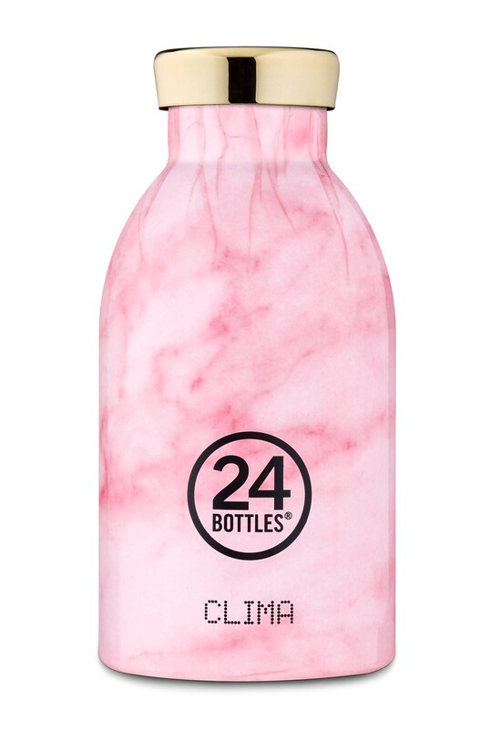 24bottles - Θερμός Clima Pink Marble 330ml εξωτερική ροζ Clima.330.Pink.Marble