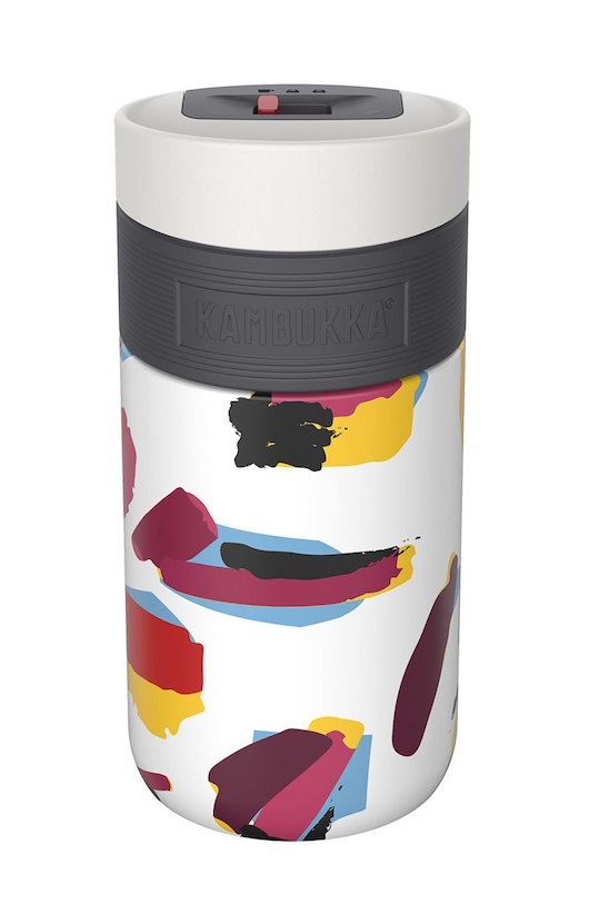 Akcesoria Kambukka kubek termiczny Etna 300ml Leopard Brush 11.01026 biały