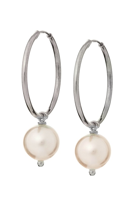 Ania Kruk ezüst fülbevaló Ariel ezüst ezüst SAKKS0870