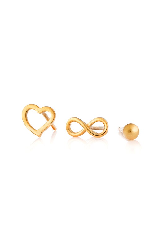 Сережки ANIA KRUK Rock It Gift Box золотий SMVKS0410Z