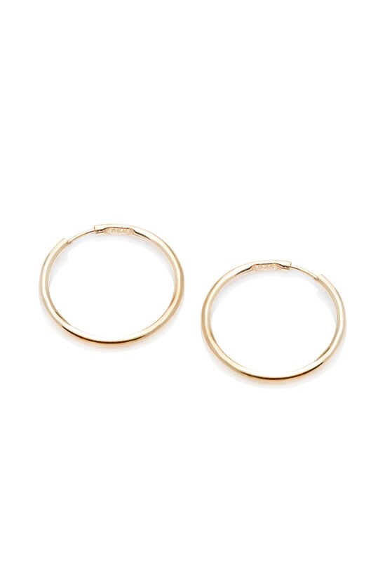 Ania Kruk cercei din argint placat cu aur Trendy placat cu aur aur SLTKS1340Z