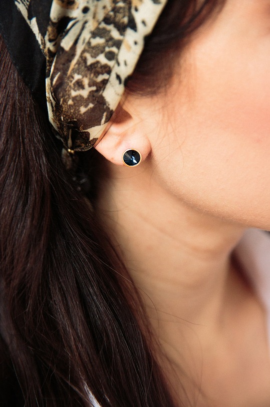 Ania Kruk aranyozott ezüst fülbevaló Venus SLTKS0920Z arany ZA00