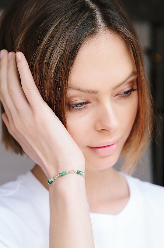 Браслет ANIA KRUK Summer SAKAU0683Z зелёный ZA00