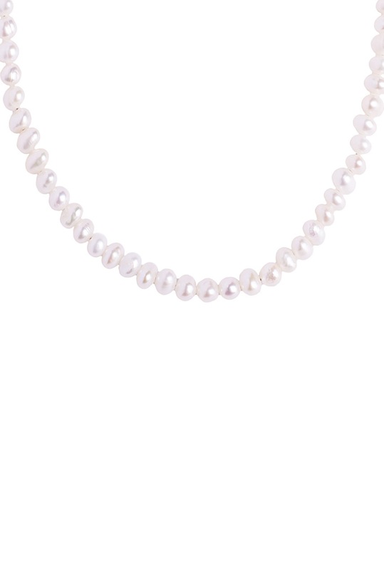 Κολιέ ANIA KRUK Ariel ασήμι λευκό SAKNP0370Z