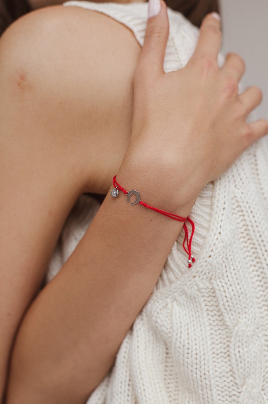 ANIA KRUK braccialetto Believe SGCAU0235 rosso ZA00
