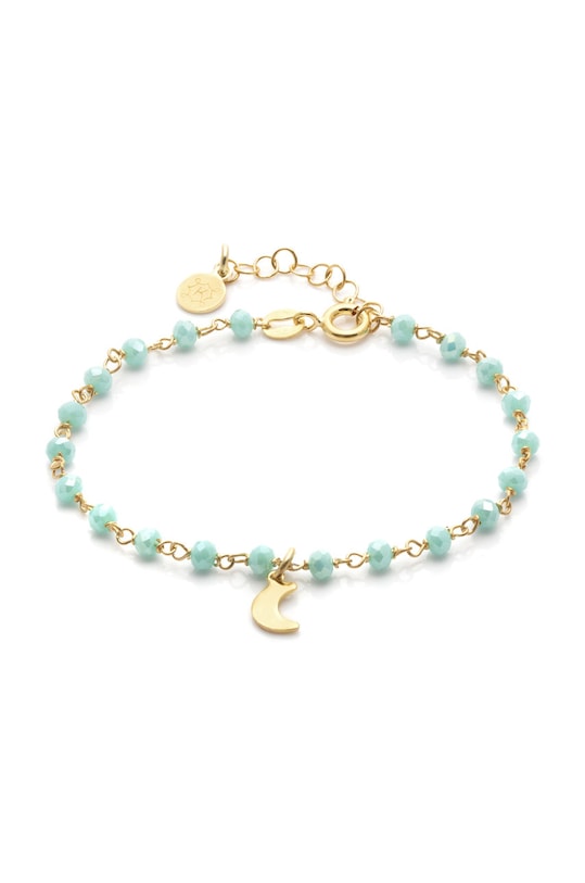 ANIA KRUK bransoletka na kostkę Oval Gift Box złoty SLTAS1810Z