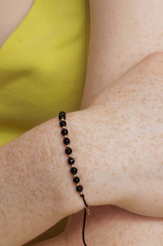 ANIA KRUK bransoletka Summer czarny SAKAU0521Z