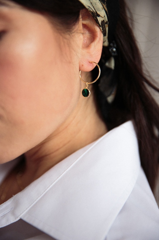 Срібні сережки з позолотою ANIA KRUK Venus SLTKS1510Z золотий ZA00