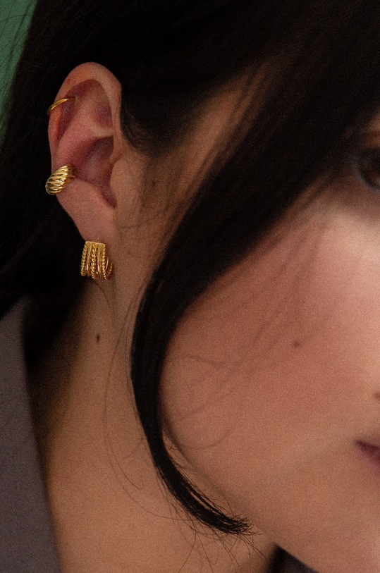 Кафф зі срібла з позолотою ANIA KRUK Vintage SGCKS1110Z золотий ZA00