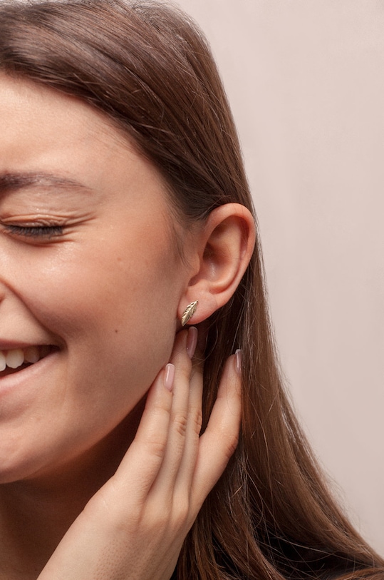 ANIA KRUK kolczyki złote Soft ZEMKZ0230 złoty ZA00