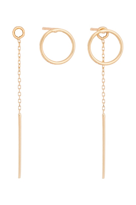 ANIA KRUK kolczyki złote Soft Gift Box złoty ZEMKZ1150