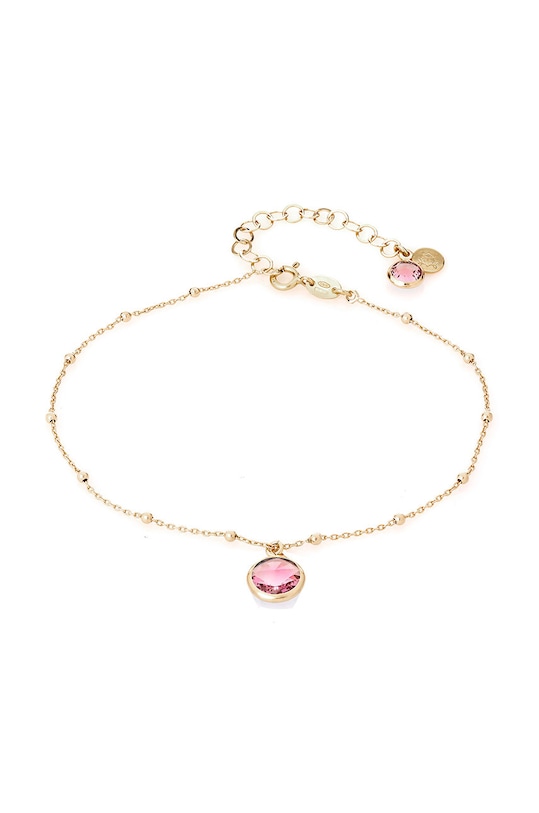 Srebrna narukvica presvučena zlatom ANIA KRUK Venus srebro zlatna SLTAS1430Z