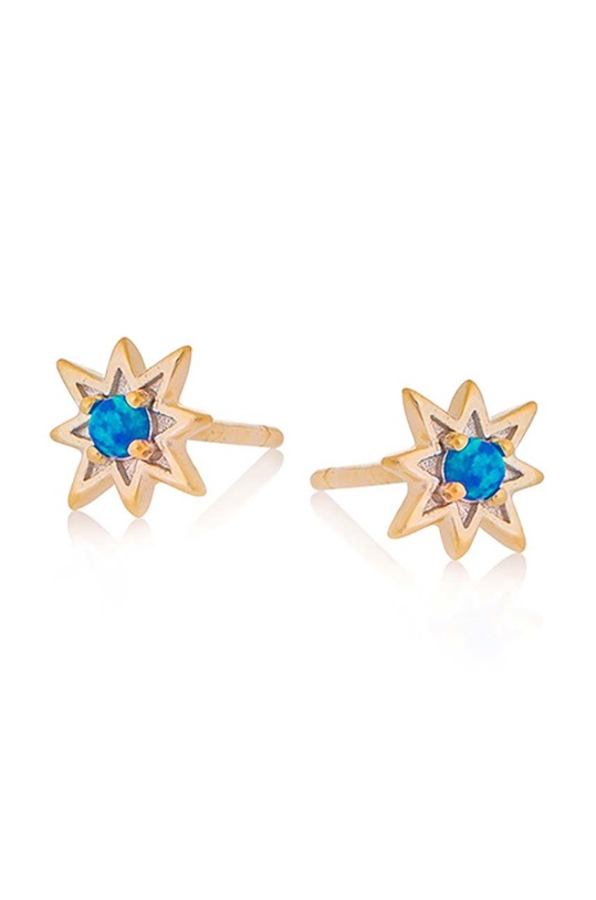 Серебряные серьги с позолотой ANIA KRUK Sky серебро золотой SRUKS0140Z