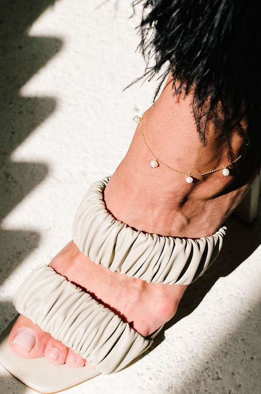 Náramok na nohu ANIA KRUK Ariel SAKAP0300Z zlatá ZA00