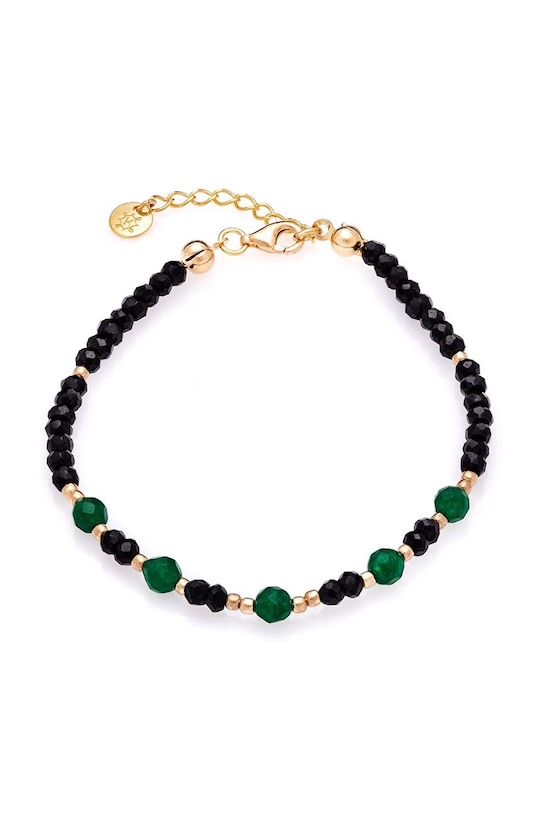 ANIA KRUK Bransoletka z naturalnymi kamieniami Summer srebro złoty SAKAN1430Z