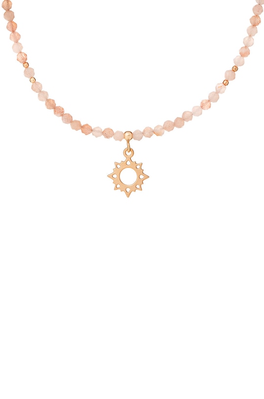 Náhrdelník ANIA KRUK Summer prírodný kameň zlatá SAKNN1510Z