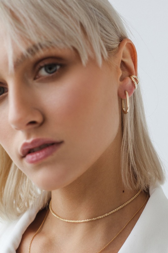 Náušnice ANIA KRUK Trendy MRUKM0420Z zlatá ZA00