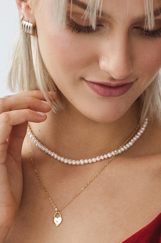 ANIA KRUK naszyjnik Believe MRUNM0030Z złoty ZA00