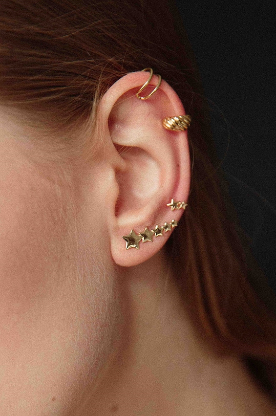 ANIA KRUK aranyozott ezüst fülbevaló Sky SGCKS1430Z arany ZA00