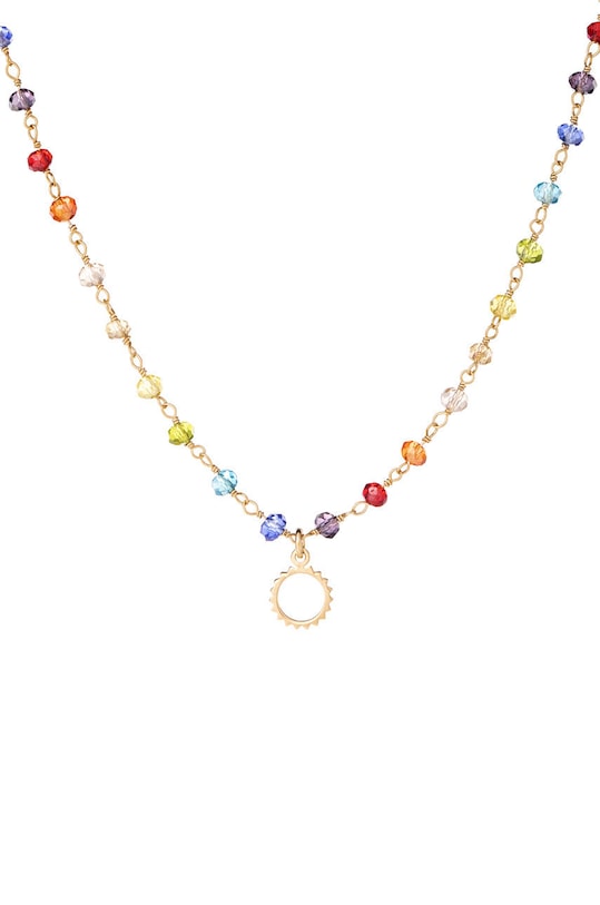 ANIA KRUK colier din argint placat cu aur Summer placat cu aur aur SMVNS0860Z