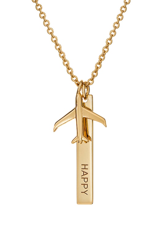 ANIA KRUK naszyjnik ze srebra pokrytego złotem Azymut pozłacane złoty SGCNS0280Z