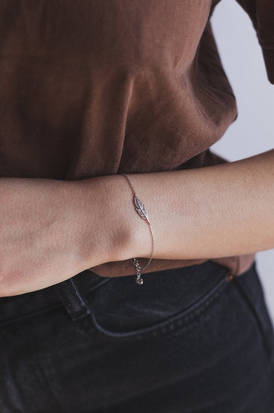 ANIA KRUK bransoletka srebrna Hippie SGCAS0340 srebrny ZA00