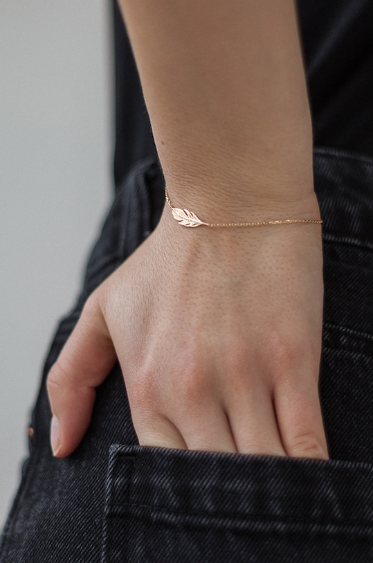 Серебряный браслет с позолотой ANIA KRUK Hippie SGCAS0340Z золотой ZA00