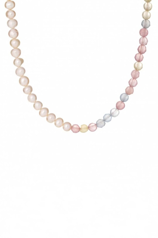 ANIA KRUK naszyjnik ze srebra pokrytego złotem Ariel SAKNP0290Z złoty ZA00