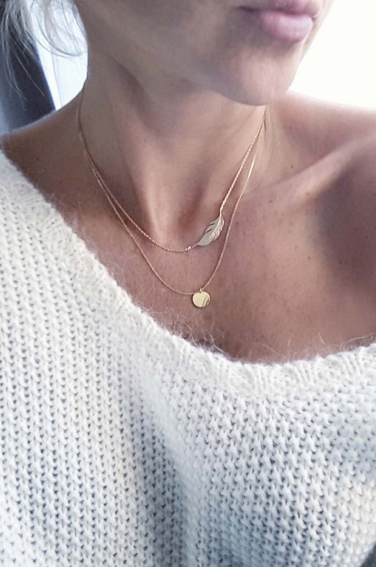 Серебряное колье с позолотой ANIA KRUK Believe SGCNS0590Z золотой ZA00