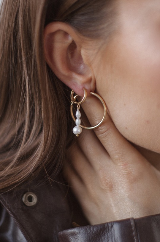 ANIA KRUK cercei de aur Soft ZALKZ0850 aur ZA00