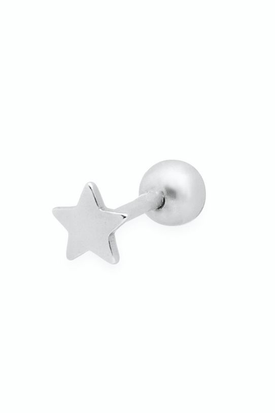 ANIA KRUK kolczyk ze srebra Piercing Rock It Gift Box srebrny SRUKS0440