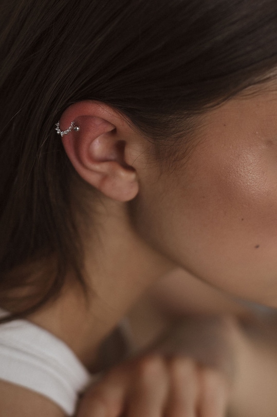 Серебряная серьга ANIA KRUK SRUKS0680 серебрянный ZA00