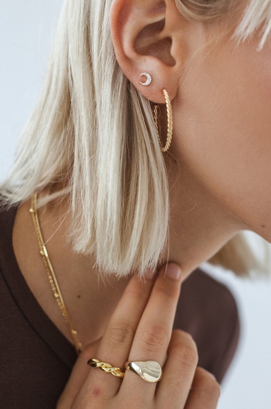 Обици ANIA KRUK MRUKM0290Z злато ZA00