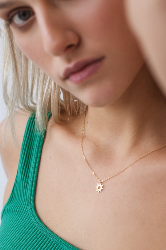 Позлатено сребърно колие ANIA KRUK SRUNS0040Z злато ZA00