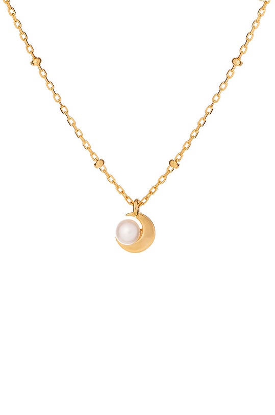 ANIA KRUK naszyjnik ze srebra pokrytego złotem Ariel srebro złoty STNNP0030Z