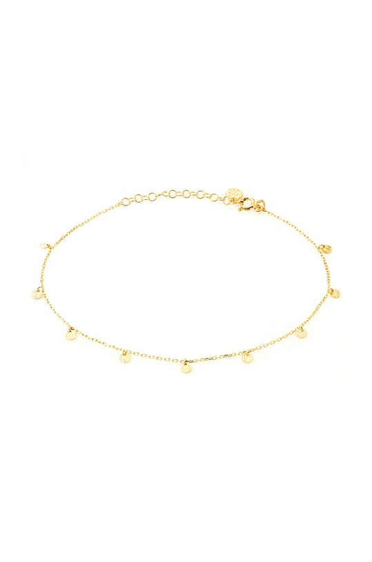 Zapestnica iz srebra prevlečenega z zlatom ANIA KRUK Cosmo pozlačeno zlata SYZAS0310Z