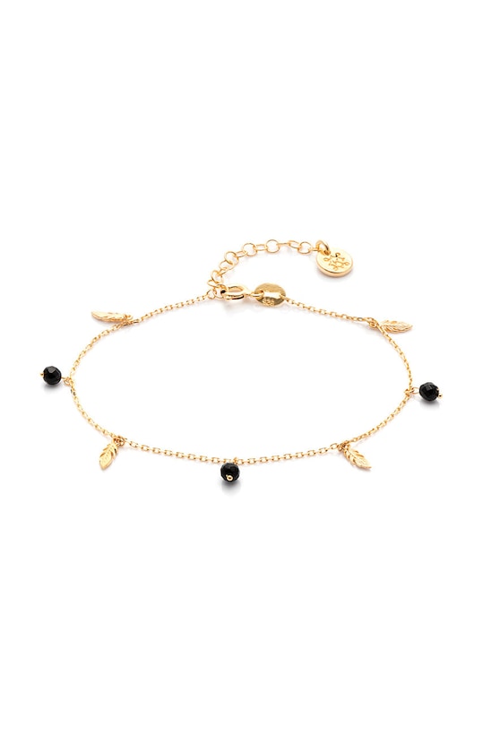 Zapestnica iz srebra prevlečenega z zlatom ANIA KRUK Oval srebro zlata SYZAS0210Z