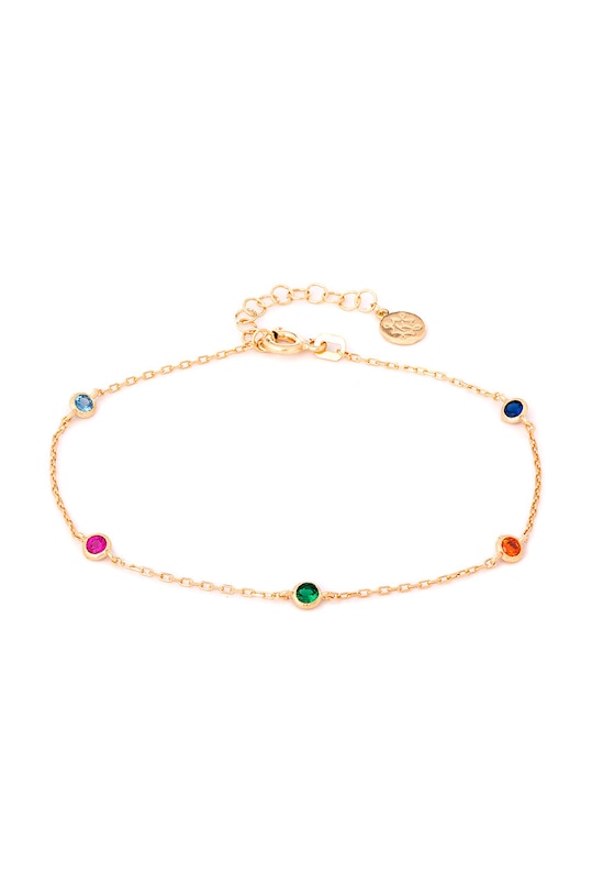 Zapestnica iz srebra prevlečenega z zlatom ANIA KRUK Sugar srebro zlata SYZAS0990Z