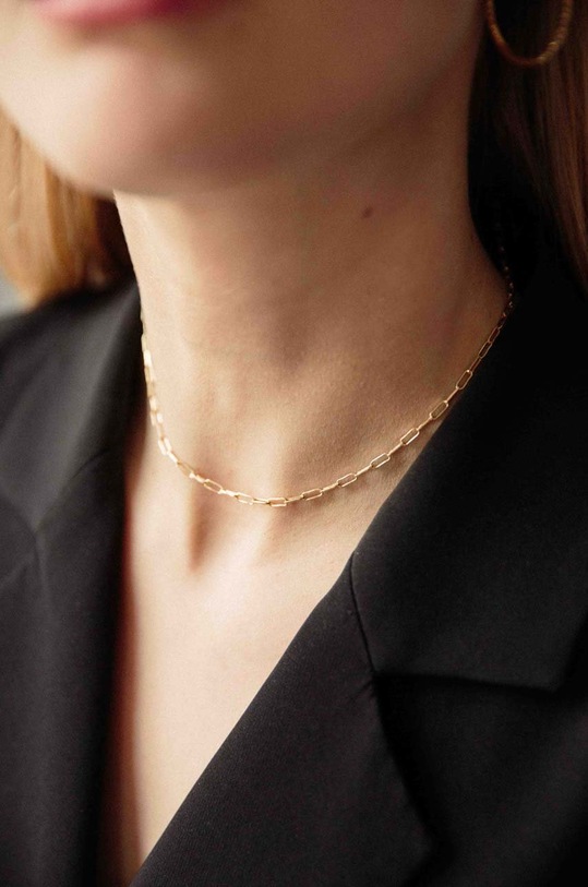 Stříbrný pozlacený náhrdelník ANIA KRUK Mix It SSINS1420Z zlatá ZA00