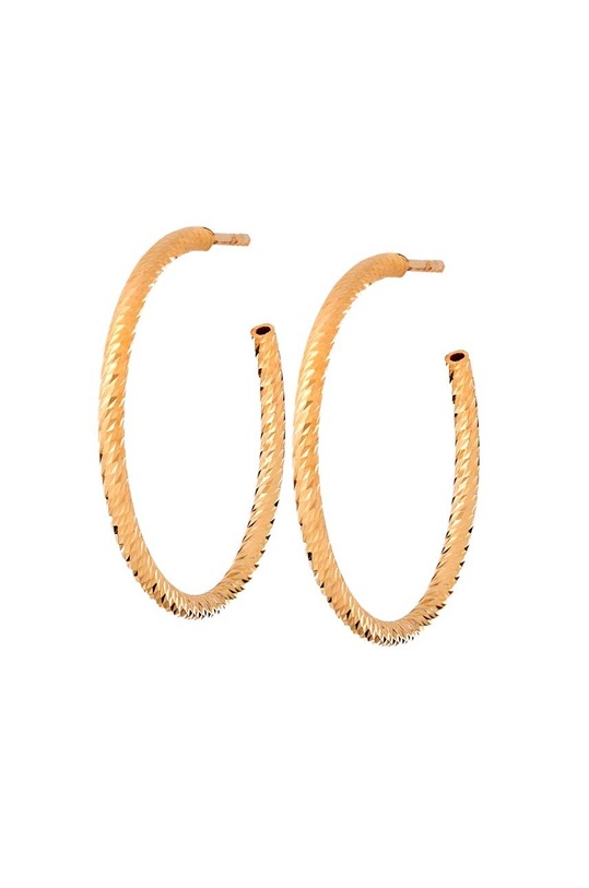 Ασημένια επιχρυσωμένα σκουλαρίκια ANIA KRUK Trendy επιχρυσωμένο χρυσαφί SSIKS1460Z