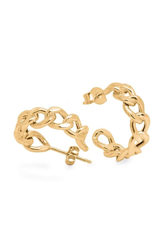 Ασημένια επιχρυσωμένα σκουλαρίκια ANIA KRUK Trendy επιχρυσωμένο χρυσαφί SSIKS1620Z