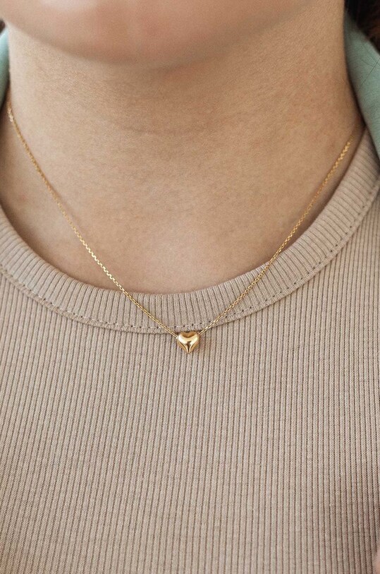 Серебряное колье с позолотой ANIA KRUK Romantica SLTNS2200Z золотой ZA00