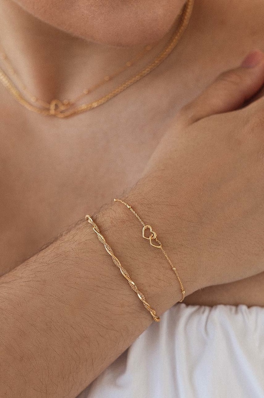 ANIA KRUK aranyozott karkötő Trendy SLTAS2180Z arany ZA00