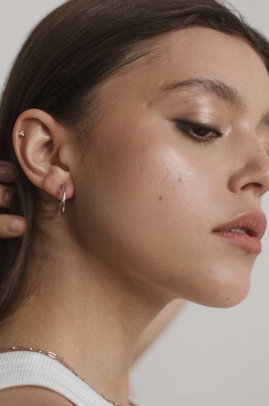 Strieborné náušnice ANIA KRUK Trendy SSIKS1560 strieborná ZA00