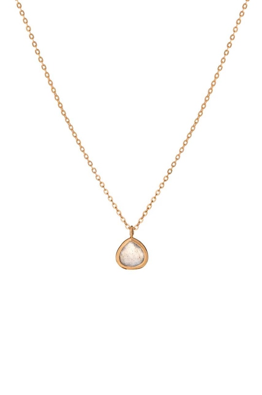 Κολιέ από επιχρυσωμένο ασήμι ANIA KRUK Duo ασήμι χρυσαφί SOPNN0630Z