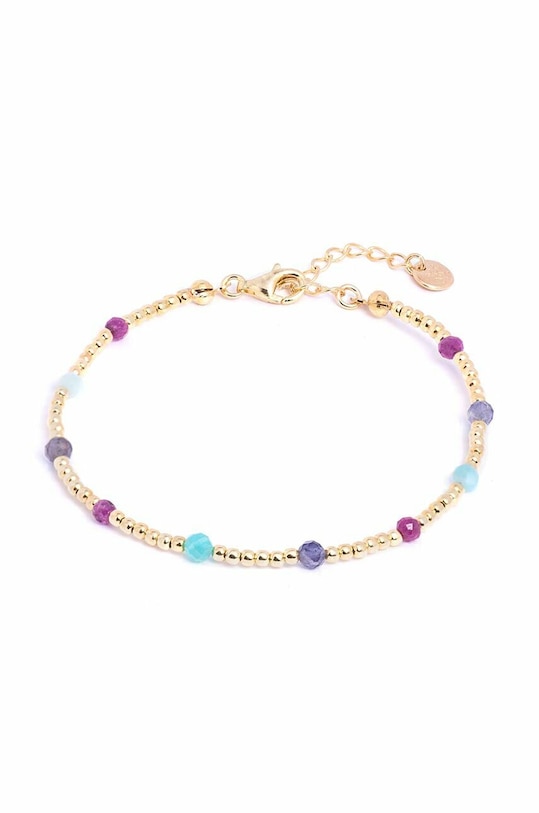 ANIA KRUK bransoletka SUMMER kamień naturalny złoty SAKAN1680Z