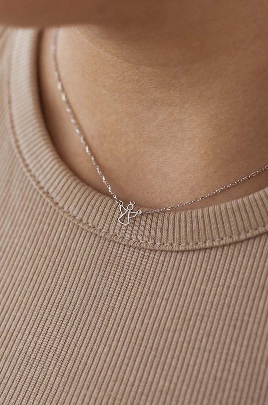 ANIA KRUK colier de argint BELIEVE SLTNS2220 argintiu ZA00